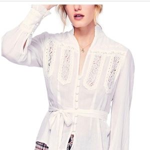 Free People Crochet Top